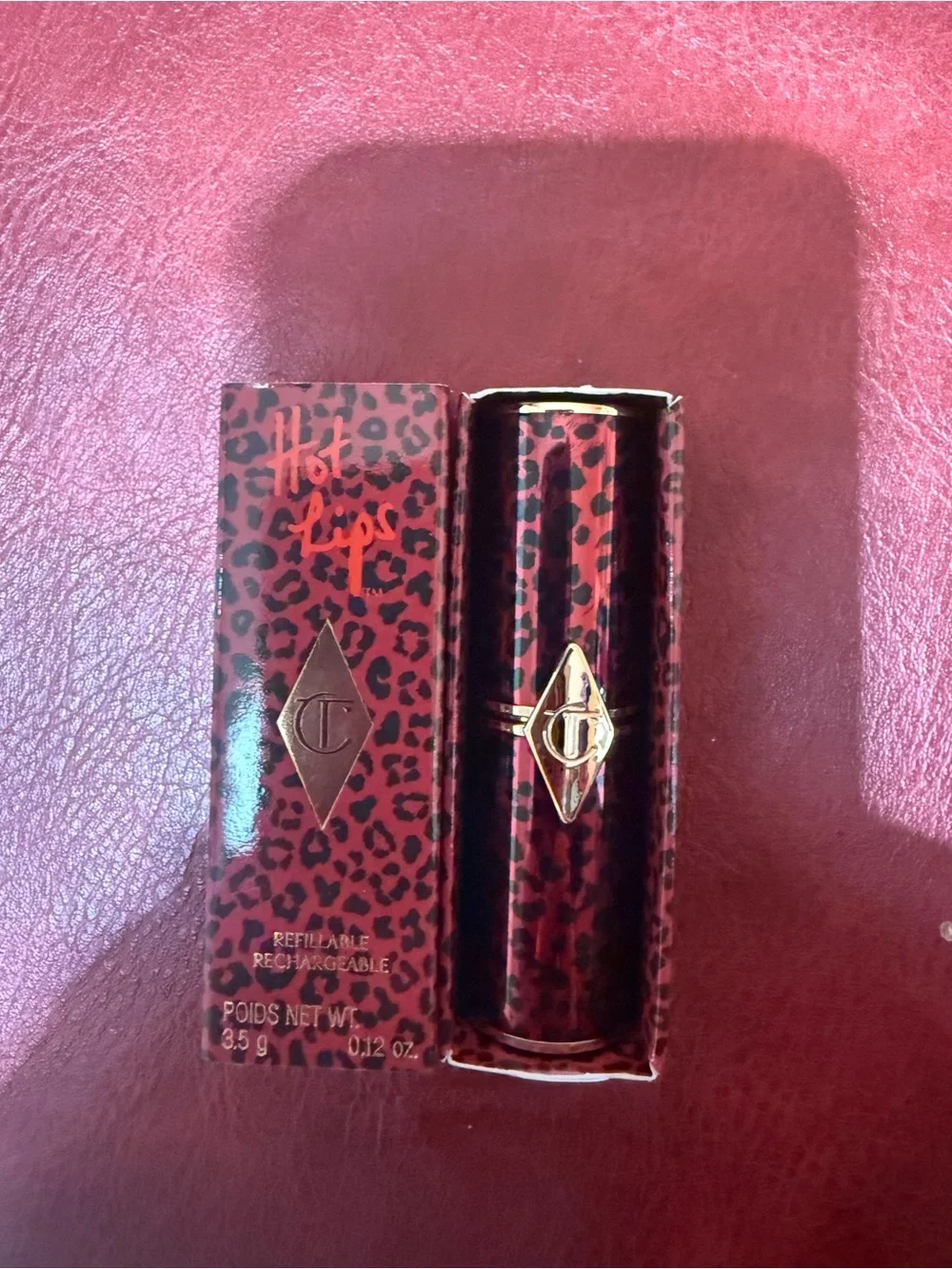 Charlotte Tilbury ~ Hot Lips REFILLABLE Lipstick ~ Dance Floor Princess ~ NIB
